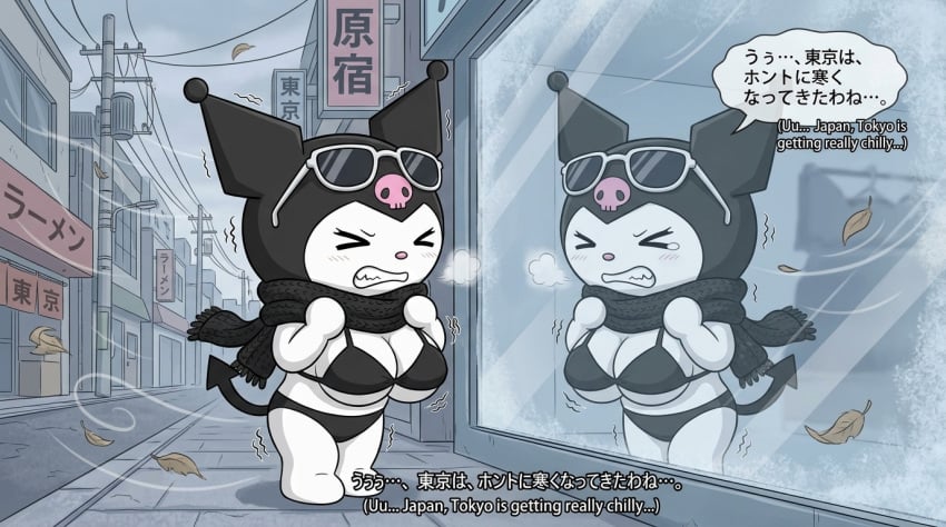 Kuromi (Onegai My Melody) Rule 34 Image