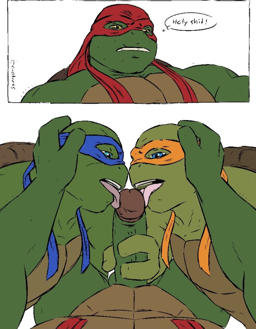 3 (Teenage Mutant Ninja Turtles) Rule 34 Image
