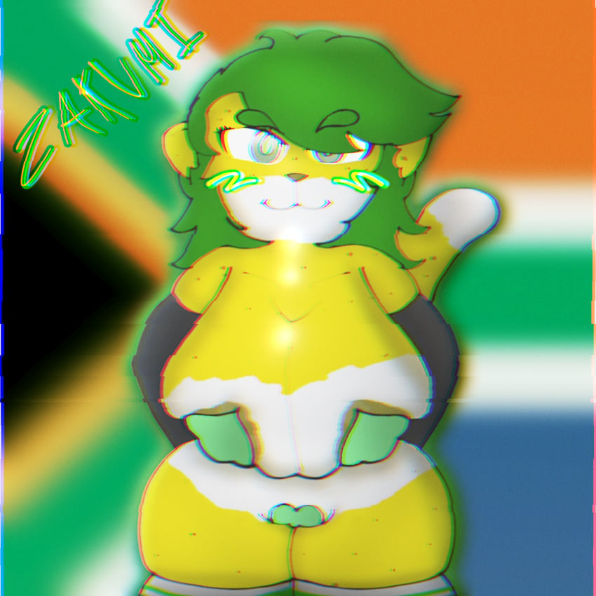 Zakumi (Fifa) Rule 34 Image