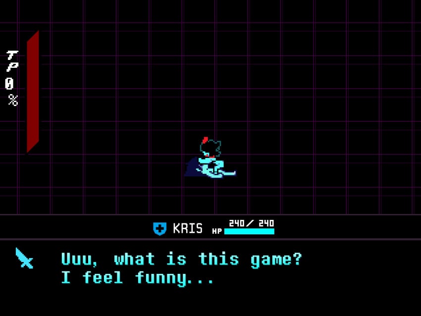 Aqua (Deltarune) Rule 34 Image
