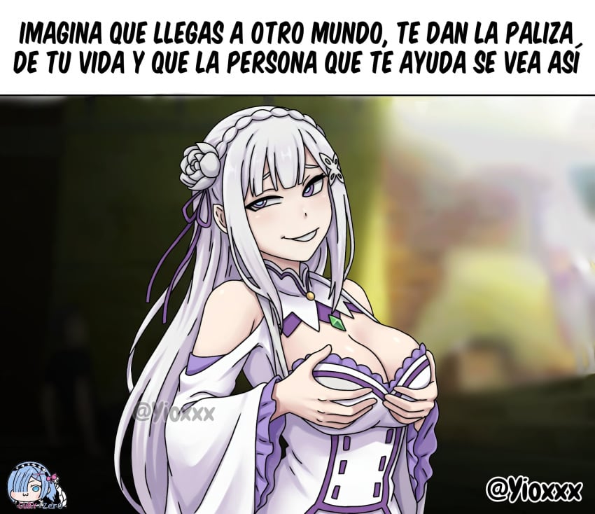 Emilia (Re:Zero) Rule 34 Image