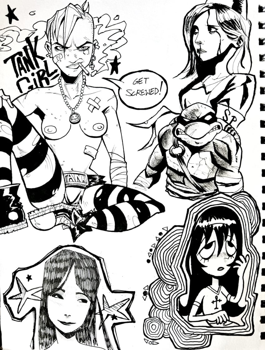 Rebecca Buck (Tank Girl) Rule 34 Image