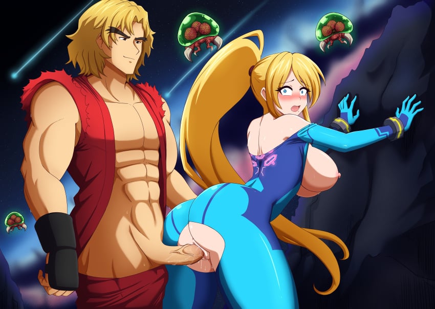Ken Masters (Metroid) Rule 34 Image