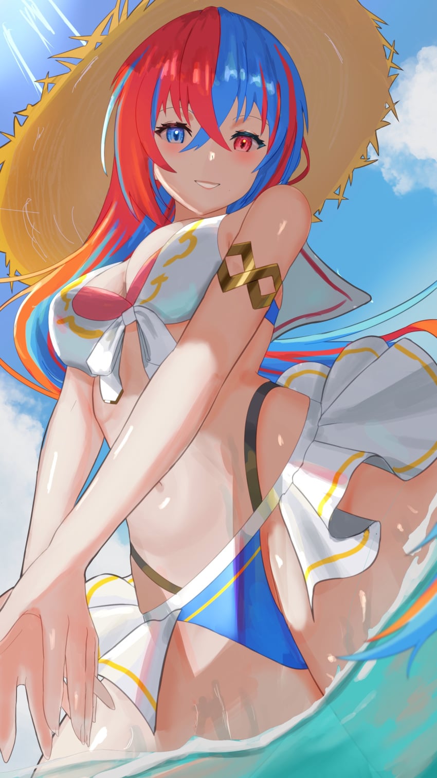 Alear (Female) (Seaside Dragon) (Fire Emblem) Rule 34 Image