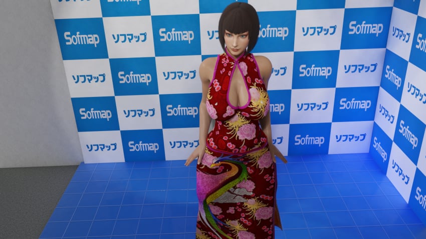 3d anna_williams big_breasts clothing tekken
