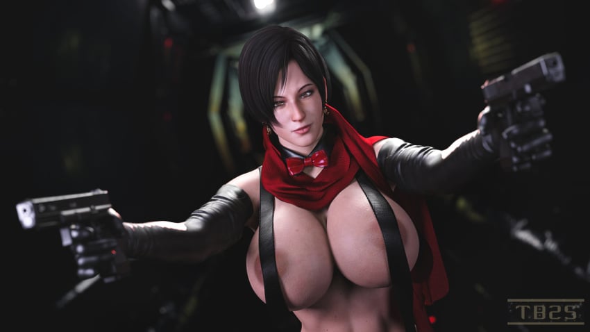 1girls 3d big_breasts capcom carla_radames female female_only resident_evil resident_evil_6 solo tagme tb25