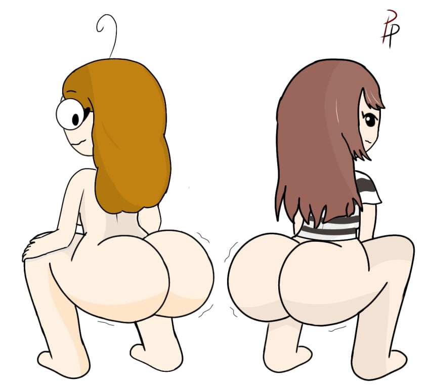 ass big_ass broly_culo brown_hair candyevie emirichu luvie meme nude shirt striped_shirt tagme thick_ass topless twerking youtube youtuber