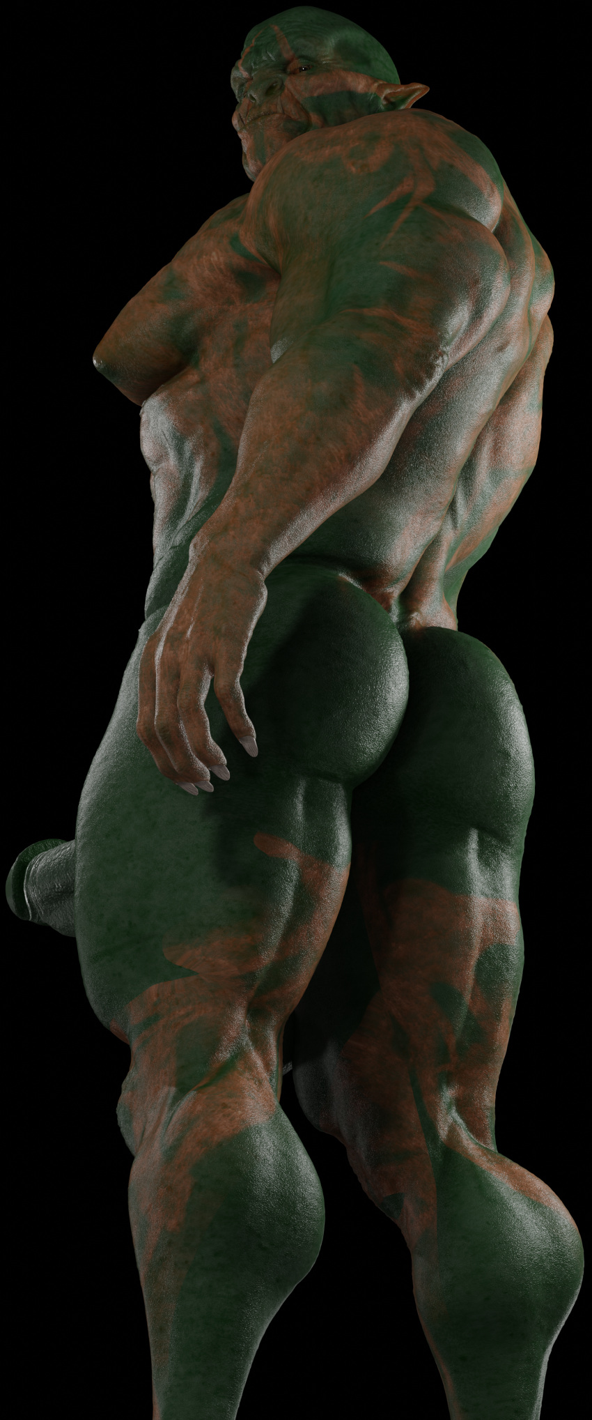 1boy 3d 3d_(artwork) back_view balls big_areola big_ass big_balls big_breasts big_butt big_muscles big_nipples big_pecs big_penis big_thighs blender blender_(software) breasts cut erect_penis erection fat_ass full_body green_skin heavy_balls hi_res high_resolution highres large_ass large_breasts large_penis low-angle_view low_hanging_balls low_hanging_testicles male male_only muscles muscular muscular_arms muscular_legs muscular_male muscular_thighs nipples orc orc_male original_artwork pecs pectorals penis png red_eyes shiny_skin sideboob solo solo_male stocky testicles thick_ass thick_body thick_hips thick_penis thick_thighs uncensored war_paint warrior
