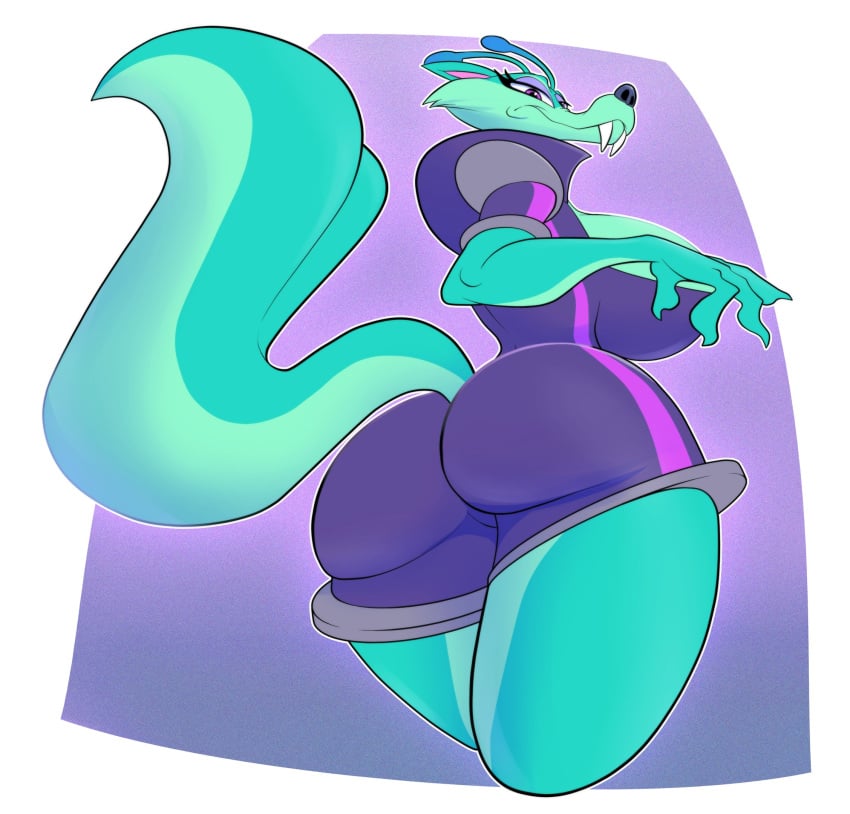 anthro big_ass big_breasts breasts bubble_butt female ice_age_collision_course scrat_spaced_out scratazon scratazon_leader snappygrey tagme