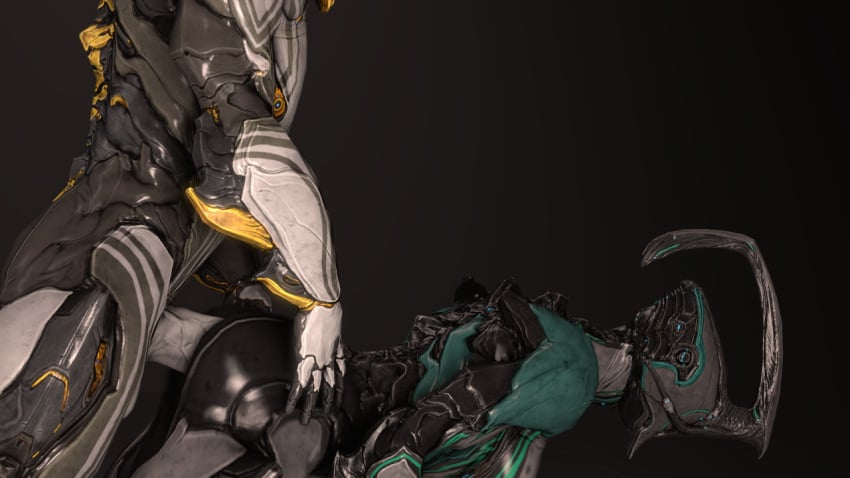 3d anal excalibur_(warframe) excalibur_prime_(warframe) from_behind nyx_(warframe) questionable_consent warframe