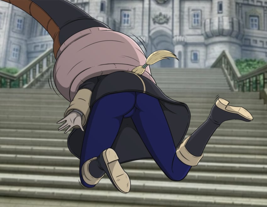 2022 absorption absorption_vore ass big_ass big_butt big_tail black_skirt blonde_hair blue_pants boots braid braided_hair braided_ponytail butt cell_(dragon_ball) crossover dat_ass dragon_ball dragon_ball_z fire_emblem fire_emblem:_three_houses forced forced_vore garreg_mach_monastery_uniform huge_tail ingrid_brandl_galatea kicking leg_up legs legs_apart legs_up long_hair nintendo orange_tail pony_tail ponytail skirt skirt_lift source_request tail tail_bondage tail_bulge tail_grab tail_vore vore white_skin yellow_hair yugerov