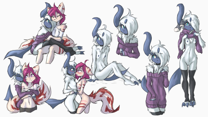 2022 absol anthro female nintendo pokémon_(species) pokemon pokemon_(species) pokemon_focus source_request tinygaypirate