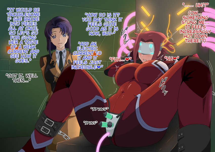 2girls cecile_croomy code_geass english_text female female_only iwao178 kallen_stadtfeld multiple_girls tagme text