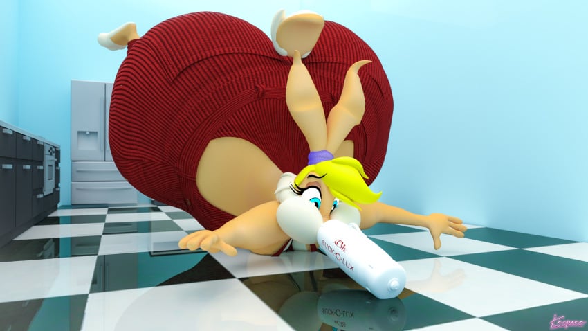 1girls anthro anthro_only body_inflation crossover female_only furry gigantic_ass inflation kaepora_(artist) lola_bunny no_humans solo suck_o_lux suckolux vacuum_cleaner warner_brothers who_framed_roger_rabbit