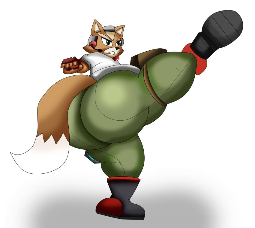 big_ass bubble_butt fox fox_mccloud furry huge_ass kdgamer015 star_fox tagme