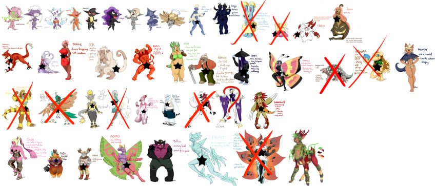 adoptable anthro anthrofied archer beartic black_hair black_skin blue_eyes blue_fur blue_skin buneary bunny cane canine censored charmeleon chespin cigar claws conjoined conkeldurr curly_hair decidueye diggersby dinosaur disembodied_limb doublade drampa drifloon duskull dustox earrings elder elderly english_text eyelashes fangs feral froslass furry gastly ghost ghost_girl glasses golem goomy gourgeist green_eyes grumpig hair_over_eyes hakamo-o hat herdier japanese_clothes jumpluff krookodile lampent large_breasts long_ears long_hair long_tail lunala lycanroc mankey mask missing_eye monkey moth multi_head muscular_male nelsonnoir old_man open_mouth orange_skin paras pink_eyes pointy_ears pokémon_(species) pokemon pokemon_(species) pokemon_bw pokemon_dppt pokemon_gsc pokemon_rgby pokemon_rse pokemon_sm pokemon_xy ponytail purple_hair purple_skin red_eyes regice rotom sandslash sawsbuck scalie sharp_teeth shedinja short_hair shuppet sliggoo slurpuff smeargle spiral_eyes spiritomb star_censor sunglasses tail tan_fur tears tepig tongue_out vivillon volcarona white_hair yamask yellow_eyes yellow_hair yellow_sclera zweilous