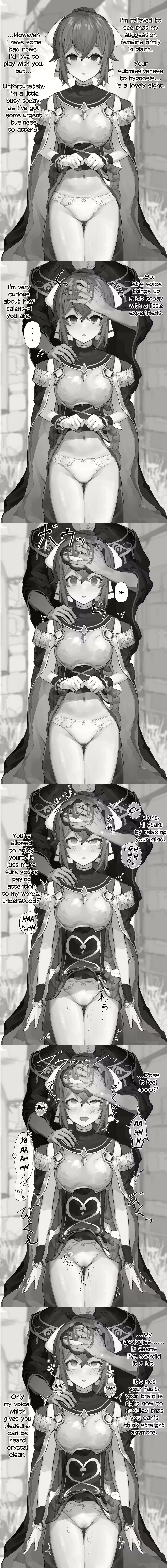 1girls ass_visible_through_thighs bare_midriff bare_thighs cape delthea_(fire_emblem) drooling empty_eyes english_text female female_focus femsub fire_emblem fire_emblem_echoes:_shadows_of_valentia front_view greyscale hypnosis lifted_by_self long_nails looking_at_viewer midriff mind_control monochrome more_at_source nail_polish nintendo orgasm orgasm_without_stimulation panties ponytail presenting pussy pussy_ejaculation pussy_juice pussy_juice_drip pussy_juice_on_panties pussy_juice_stain saliva short_hair skirt skirt_lift skirt_up solo_focus standing sweat thighs translated upskirt wet_panties yomogi_(mayonaka_030)