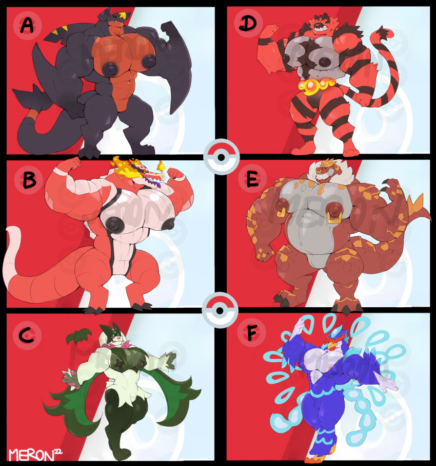 adoptable anthro avian bara big_pecs domestic_cat feline garchomp incineroar male male_only meowscarada merong nude pokémon_(species) pokemon pokemon_(species) pokemon_go pokemon_sv quaquaval skeledirge tyrannosaurus tyrantrum