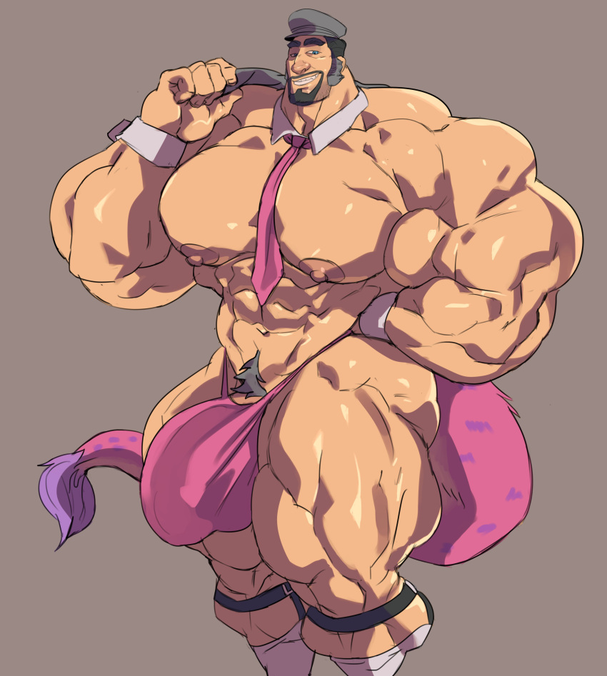 abs bara biceps bodybuilder bulge flaccid huge_bulge human human_form hyper hyper_muscles long_(wish_dragon) male male_focus male_only muscle muscles muscular muscular_arms muscular_ass muscular_back muscular_legs muscular_male muscular_thighs nipples pecs remert solo solo_male veins veiny_penis wish_dragon