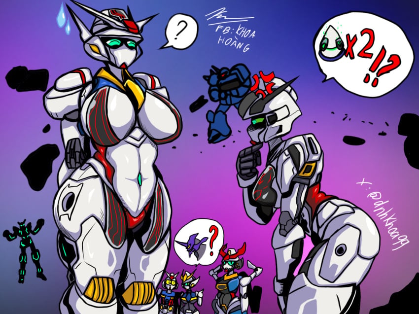 Gundam Aerial (Gundam) Rule 34 Image