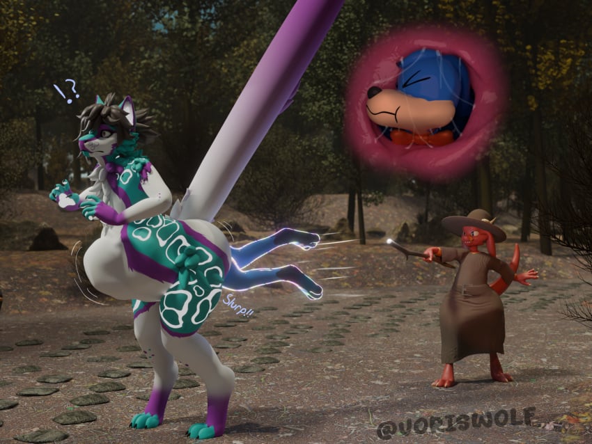 Bluebow (Character) Rule 34 Image
