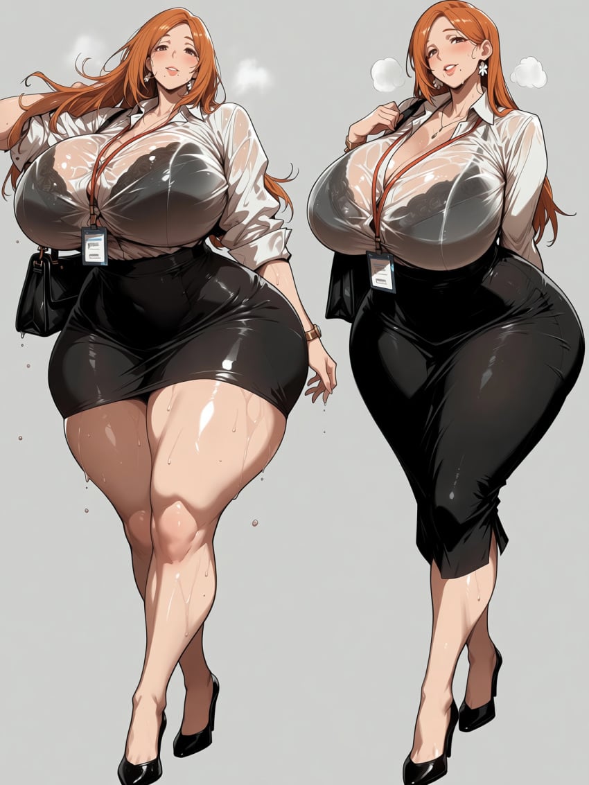 Inoue Orihime (Bleach) Rule 34 Image