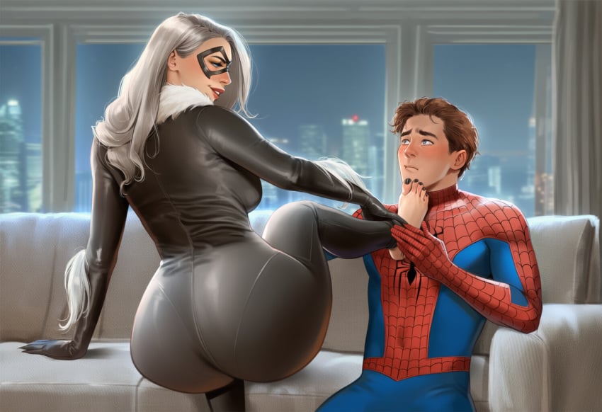 Black Cat (Marvel) Rule 34 Image