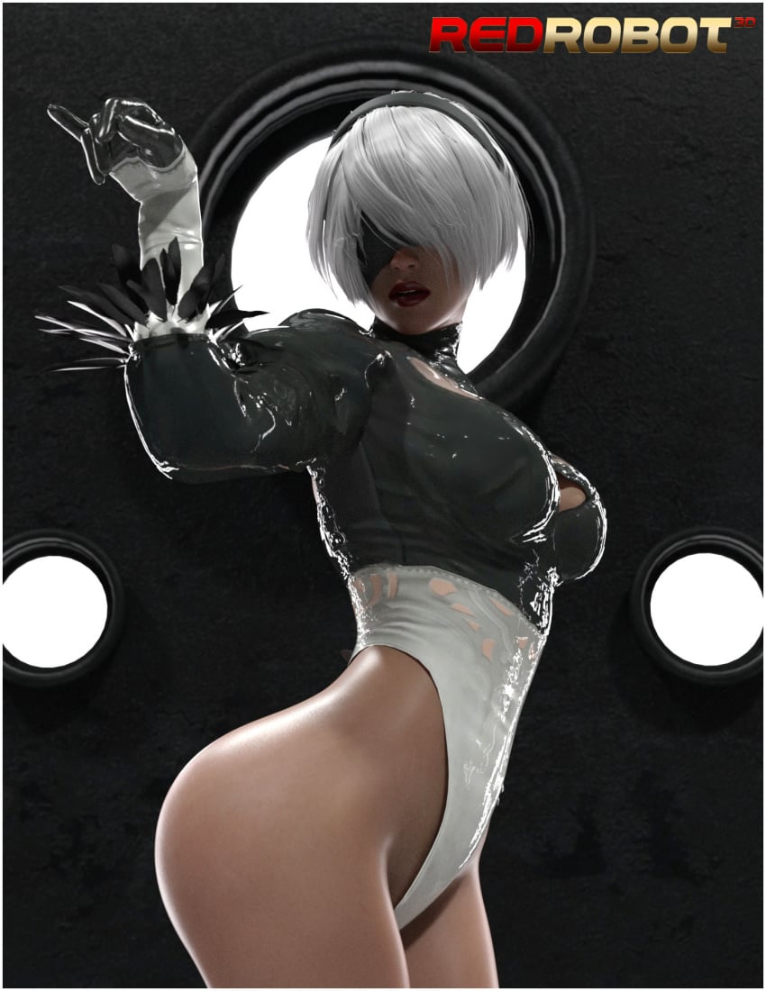 Yorha 2b (Nier: Automata) Rule 34 Image