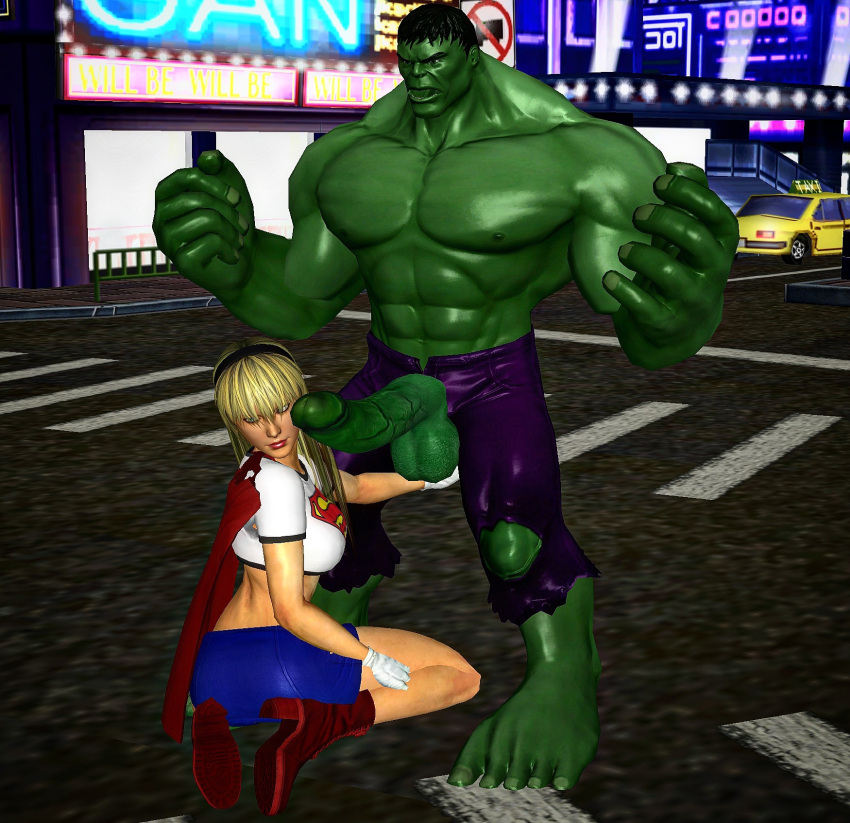 1boy 1boy1girl 1girls 2022 3d big_penis black_hairband blonde_hair blue_eyes breasts cape car caressing_testicles city city_background clothed_female clothed_male crossover dc dc_comics dcau erect_penis erection female female_protagonist giant_male giant_penis gloves green-skinned_male green_body green_penis green_skin hair_band hand_on_balls height_difference hero hero_outfit heroine huge_balls huge_cock huge_monster hulk hulk_(series) human hyper_penis justice_league justice_league_unlimited kara_danvers kara_in-ze kara_kent kara_zor-el kryptonian large_penis larger_male light-skinned_female light_skin linda_danvers lipstick long_hair long_penis male male/female marvel marvel_comics marvel_heroes monster monster_cock muscle muscular muscular_male naughty_face outside penis penis_grab penis_out penis_size_difference public purple_pants red_lipstick size_difference straight sulkstr00ng supergirl supergirl_(series) superhero_cape superheroine superman:_the_animated_series superman_(series) symbol t-shirt taxi testicle_grab testicles the_avengers:_earth's_mightiest_heroes twitter_username unfinished veiny_penis white_shirt white_t-shirt xnalara xps