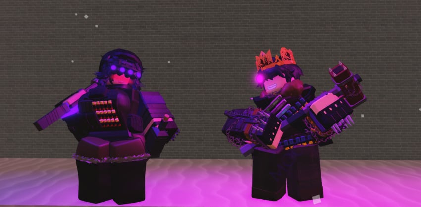 3d blush decaying_winter drunk holding_weapon lulu_(decaying_winter) moosty posing roblox roblox_game robloxian sledge_king smiling source_request tagme