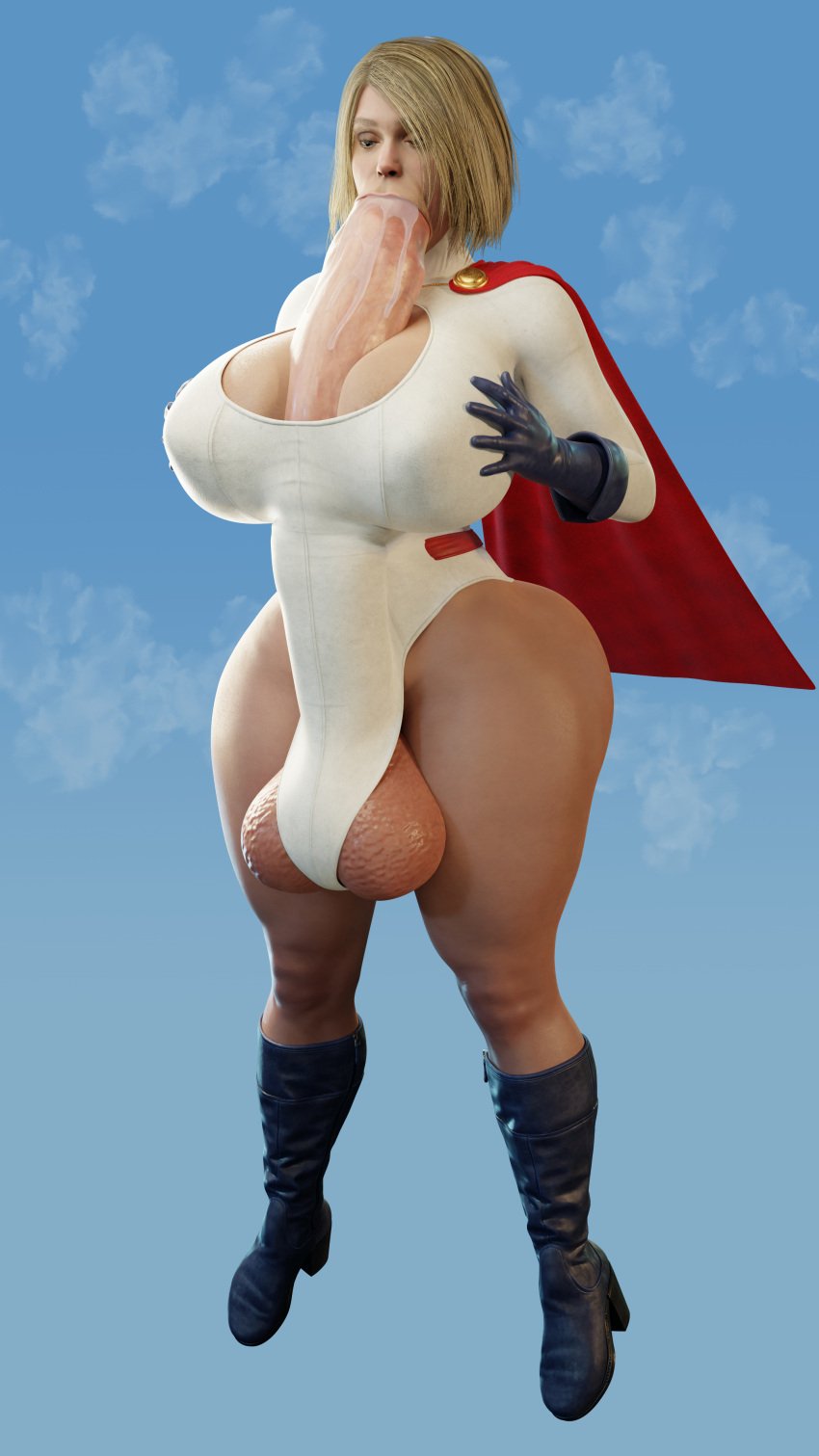 1futa 3d 4k autofellatio autopaizuri blonde_hair blowjob boobjob boots cum cum_in_mouth cum_in_own_mouth dc dc_comics donan futa_only futanari huge_balls huge_breasts huge_cock huge_penis hyper hyper_penis ineffective_clothing injustice_2 intersex large_testicles light_skin paizuri power_girl self_paizuri self_sucking solo testicles thick_thighs tight_clothing