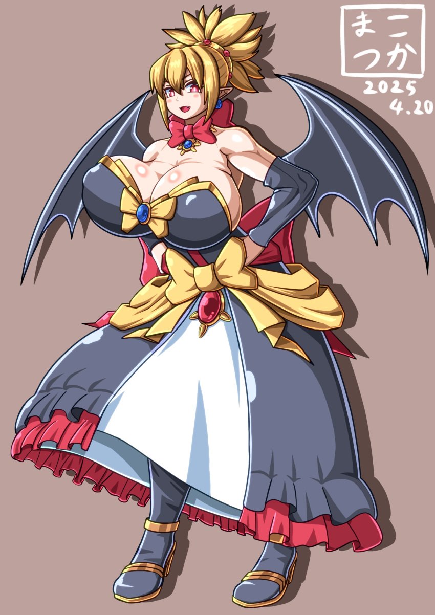 breasts breasts_bigger_than_head cleavage disgaea disgaea_2 large_breasts nippon_ichi_software rozalin