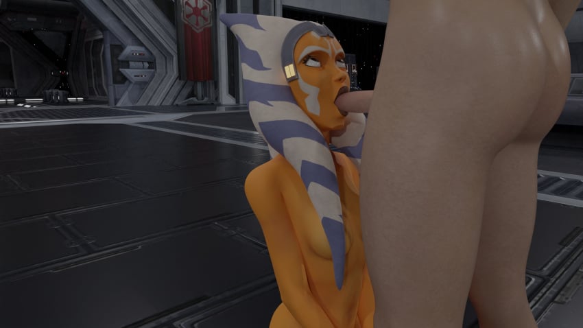 3d ahsoka_tano airress3d_(3d-modeller) anakin_skywalker cheating sokein star_wars the_clone_wars:_season_seven