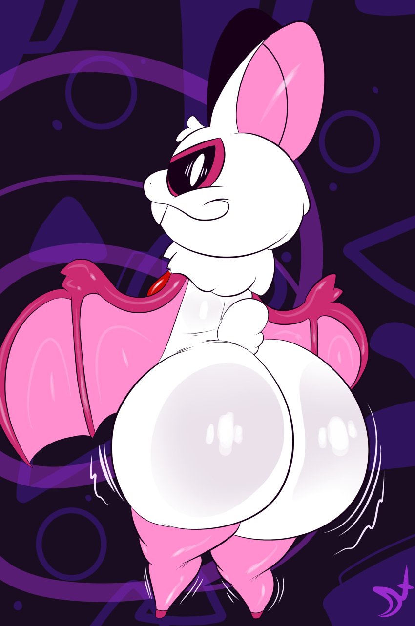 bat female fluffy halloween hyper hyper_ass large_ass nightmare_critters plushtrapboyuwu poppy_playtime rabie_baby_(poppy_playtime) tagme tie