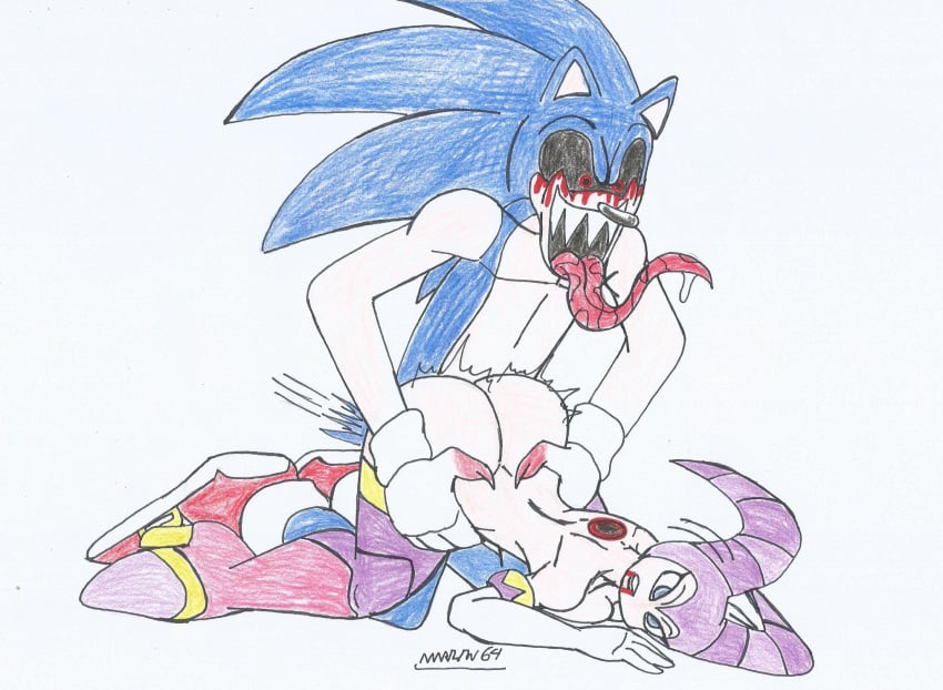 big_ass black_eyes blood blood_in_mouth blue_body blue_eyes blue_fur corpse creepypasta dat_ass demon_hedgehog doggy_style empty_eyes face_down_ass_up female_death grabbing_hips guro high_heel_boots hole_in_chest hole_on_body jester_girl long_boots long_gloves long_tongue male/female marlon64 naked_boots naked_female naked_gloves naked_hat necrophilia nights nights_into_dreams red_eyes sex_from_behind sex_on_floor snuff sonic.exe sonic.exe_(character) sonic_(series) sonic_the_hedgehog_(series) tongue_out traditional_drawing_(artwork) white_background