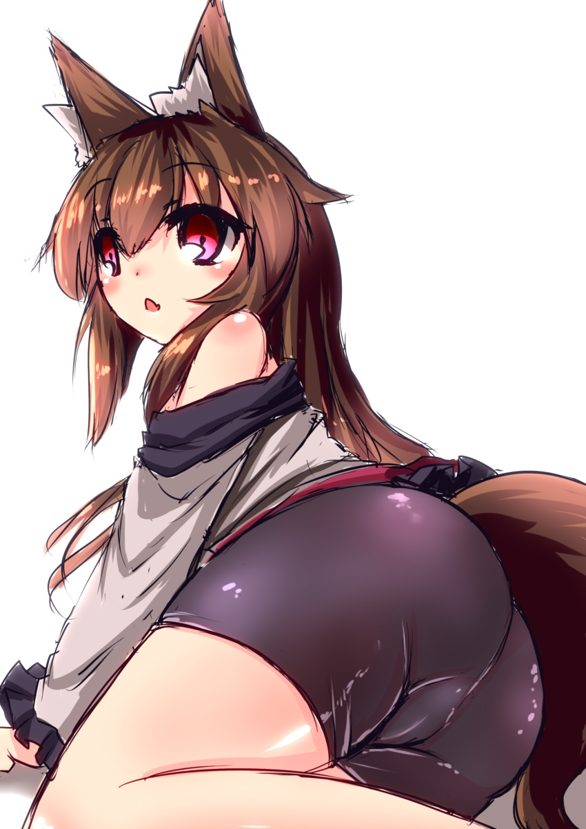 ass bike_shorts kagerou_imaizumi karasuma_amiru spats tagme touhou