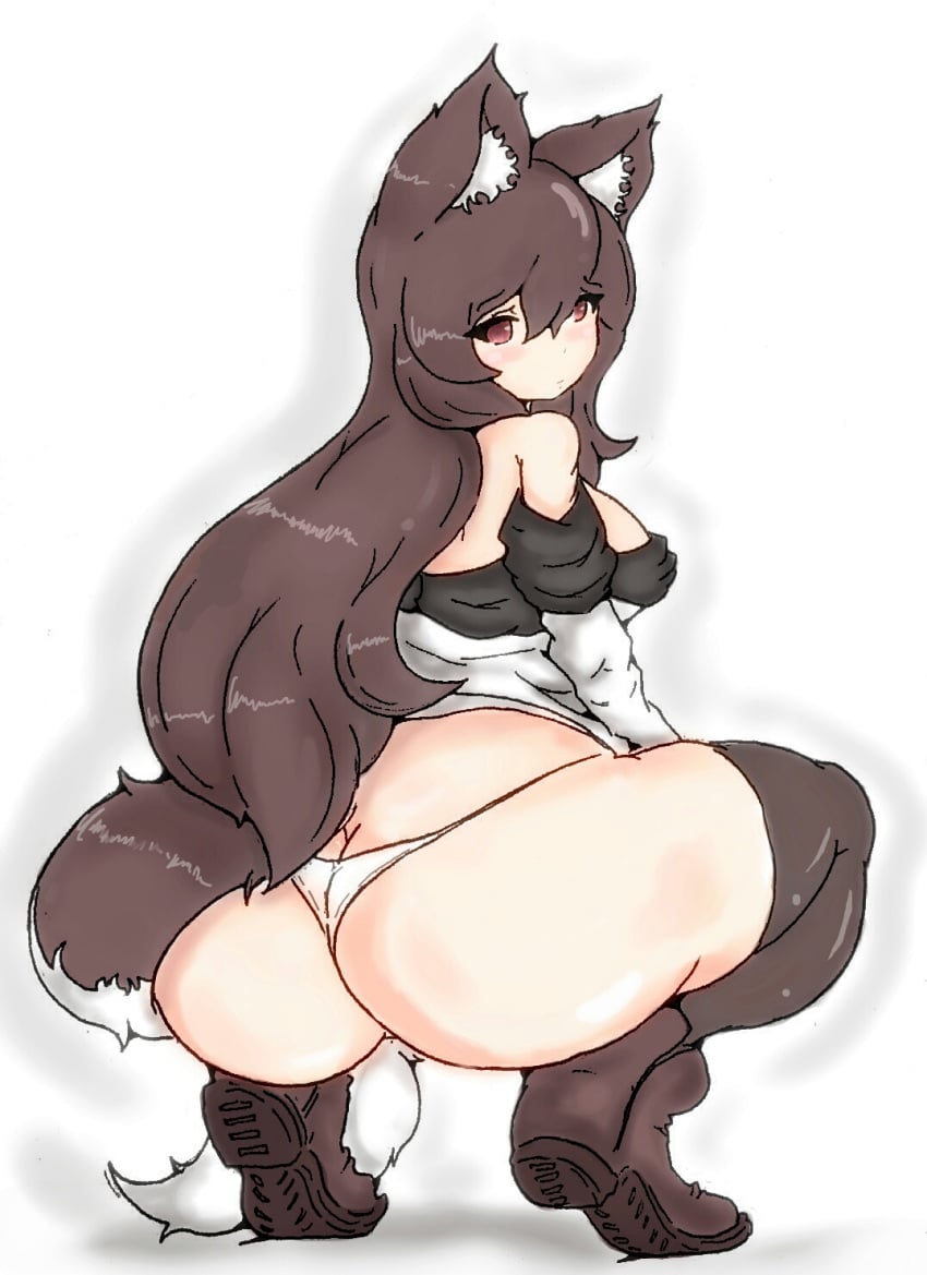 kagerou_imaizumi squatting tagme touhou walter_wolf0907