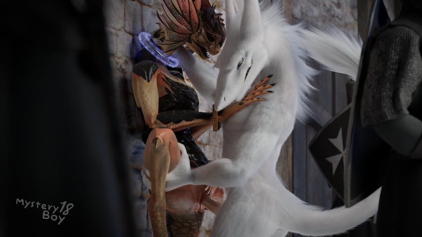 16:9 3d_(artwork) absurd_res against_surface against_wall anthro blender_(software) collar cuff_(restraint) digital_media_(artwork) divinity:_original_sin_2 divinity_(series) duo erection female female_penetrated flat_chested fluffy fluffy_tail forced fur genitals hair hi_res lizard_(divinity) male male/female male_penetrating male_penetrating_female mysteryboy18 nipples nude open_mouth penetration penile penile_penetration penis penis_in_pussy prisoner public public_sex punishment pussy questionable_consent rape reptile restrained restrained_arms restraints scales scalie sergal sex shackles spread_legs spreading standing standing_sex vaginal_penetration video_games white_body white_fur widescreen