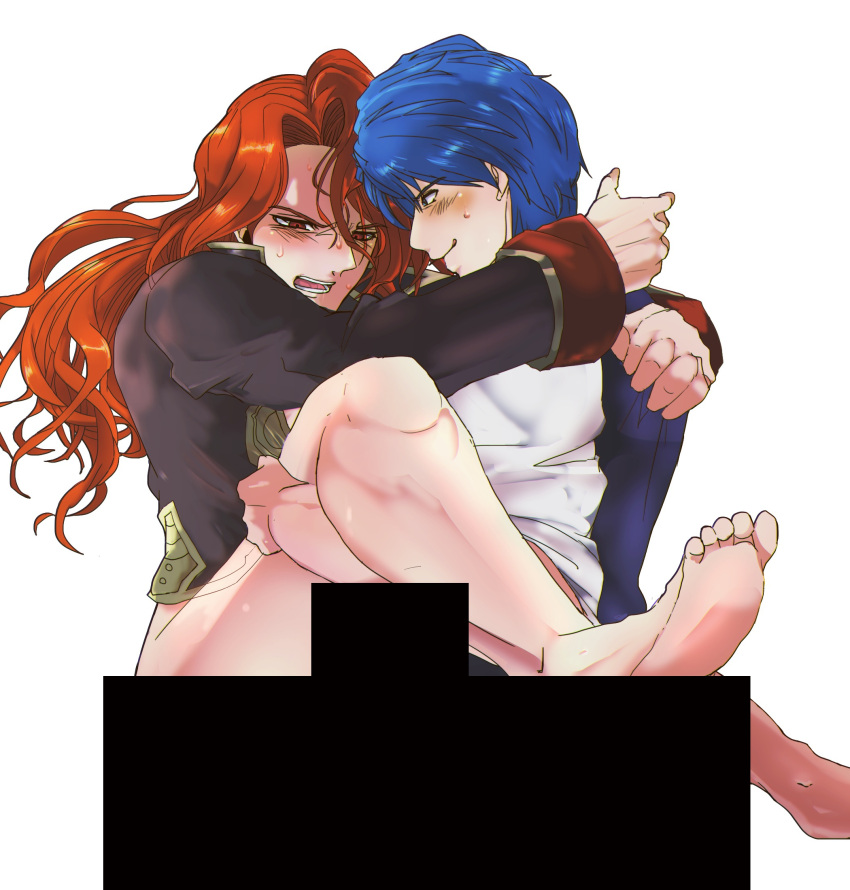 arvis_(fire_emblem) biwaminstrelso1 bottomless censored fire_emblem fire_emblem:_genealogy_of_the_holy_war gay sigurd_(fire_emblem) yaoi