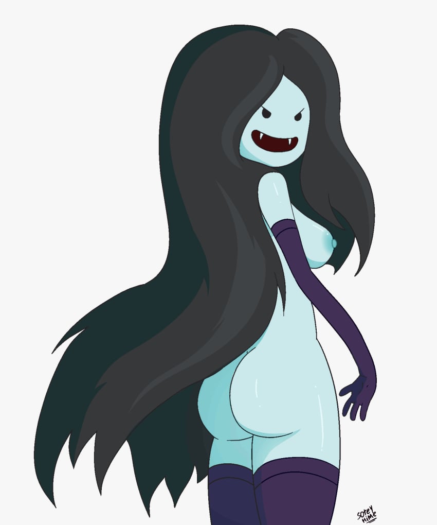 adventure_time animated animated ass ass_shake breasts breasts long_hair marceline soteyhime vampire