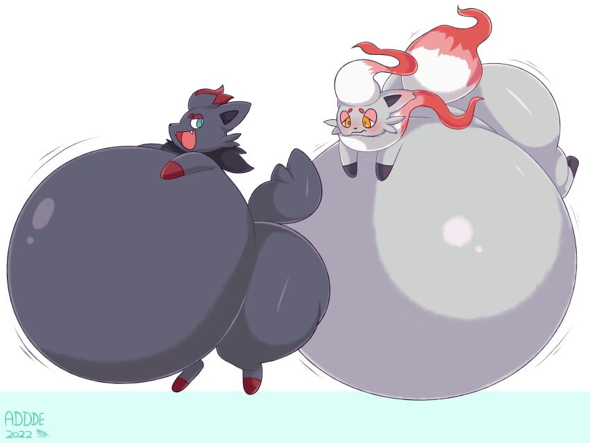 addde big_ass boyo71230387 bubble_butt hisuian_zorua huge_ass inflation pokémon_(species) pokemon pokemon_(species) zorua