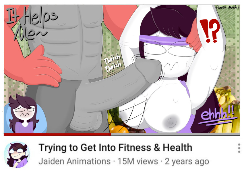 damienminded fitness_dick_in_your_mouth huge_cock jaiden jaiden_animations tagme