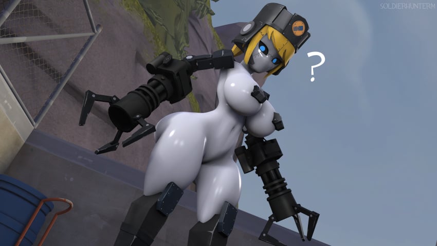 1girls 3d 3d_(artwork) 4k ass bag big_ass big_breasts bikini_top black_skin blue_eyes breasts completely_nude dark-skinned_female dark_skin grey_skin hair hat huge_ass huge_breasts humanoid naked no_mouth nude nude_female robot robot_girl robot_humanoid sasha_(team_fortress_2) self_upload soldierhunterm source_filmmaker standing standing_sex team_fortress team_fortress_2 thick_thighs valve wet_body yellow_hair