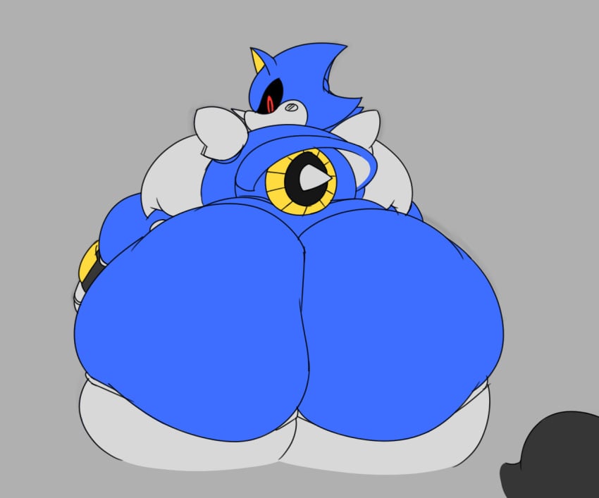 1boy ass big_ass fat fat_ass fat_male fat_man gay jouigidragon male male_only metal_sonic robot robot_boy sega solo solo_male sonic_(series) sonic_the_hedgehog_(series) tagme thick_ass