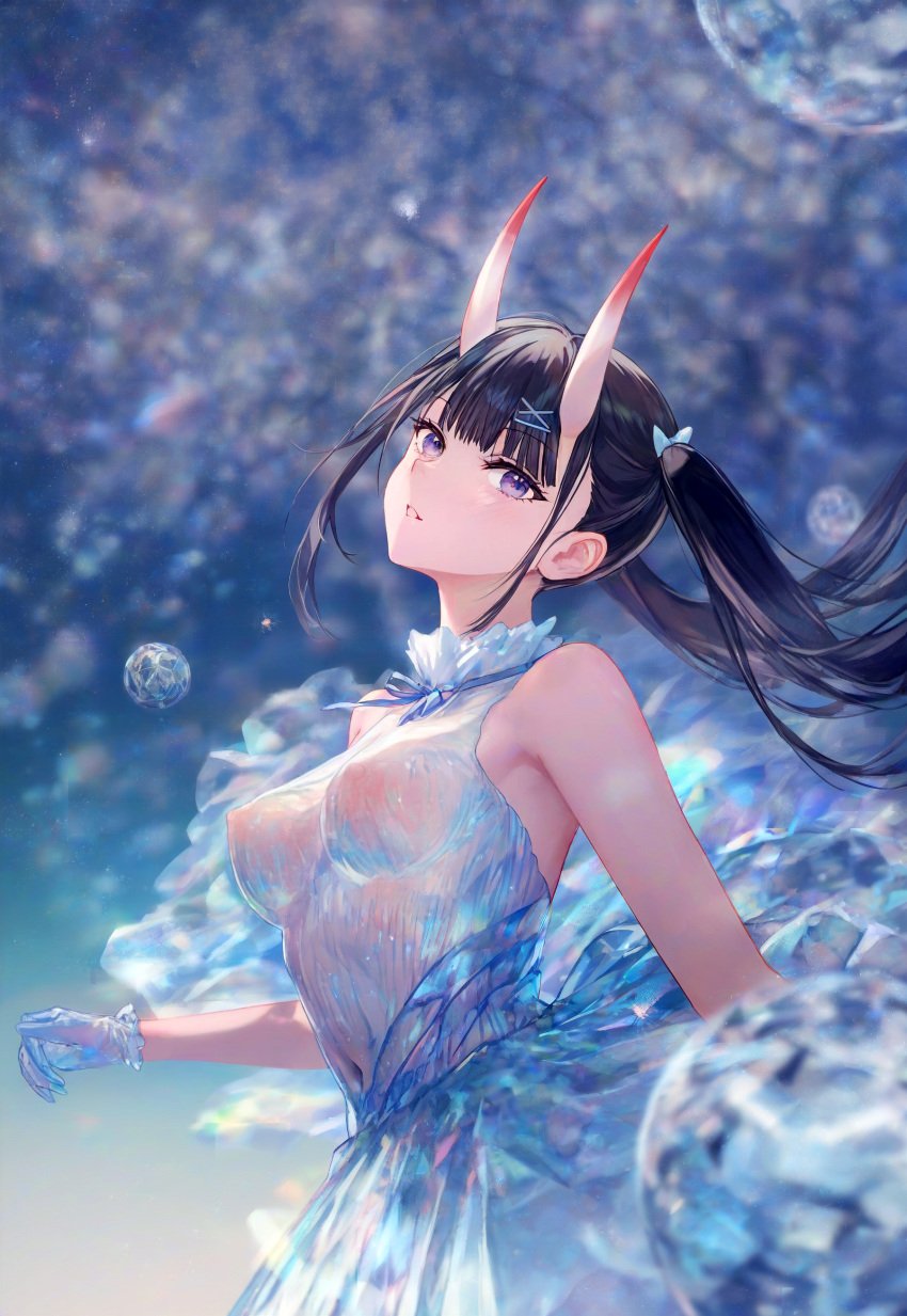 ai_generated azur_lane breasts noshiro_(azur_lane) see-through_clothing urdha