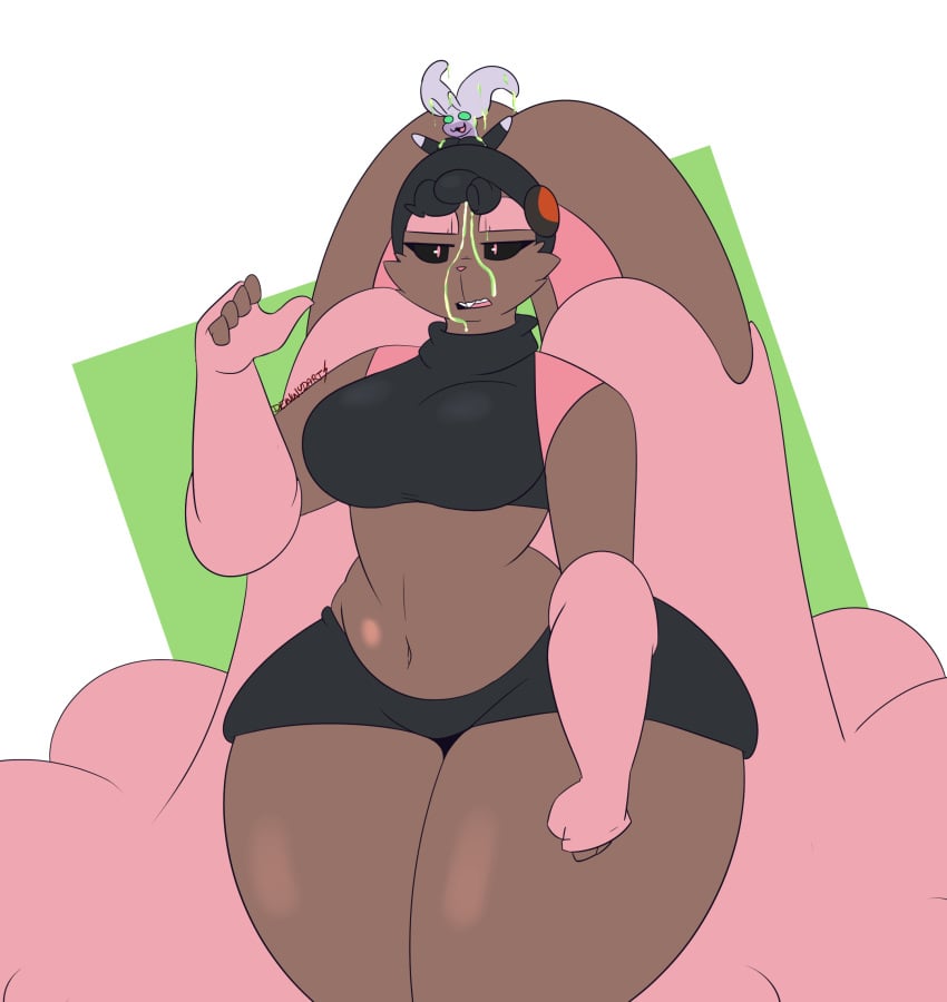 big_breasts breasts dewwydarts dewwydartz female game_freak goodra lopunny nintendo olivia_(dewwydartz) original original_character original_characters pokemon pokemon_(species) tagme thick_thighs val_(dewwydartz) wide_hips