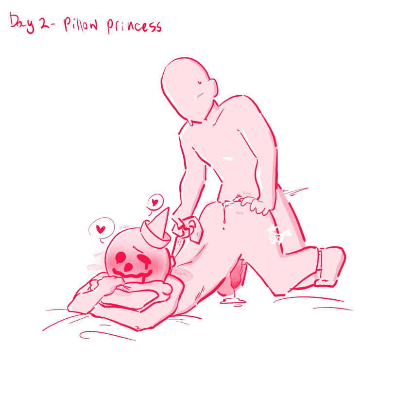 ambiguous_gender anal_sex anon anonymous_character doggy_style doggy_style_position hugging_pillow implied_male jack_in_the_box kinktober kinktober_2023