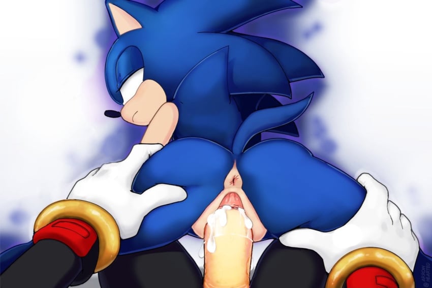 andromorph anthro anus arrow_hearted ass cum cum_in_pussy cuntboy dark_sonic duo edit exposed_torso footwear genitals handwear humanoid intersex intersex/male male mobian_(species) nude penetration penis pussy sega shadow_the_hedgehog sonic_(series) sonic_the_hedgehog sonic_the_hedgehog_(series) vaginal vaginal_penetration view