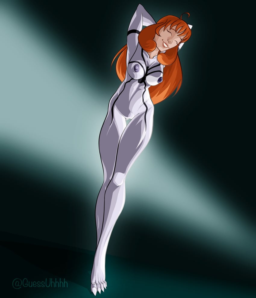 2022 anti-she-venom anti-venom big_breasts breasts female female_only guessuhhhh happy marvel marvel_comics penny_polendina pussy raised_arm red_hair rwby symbiote