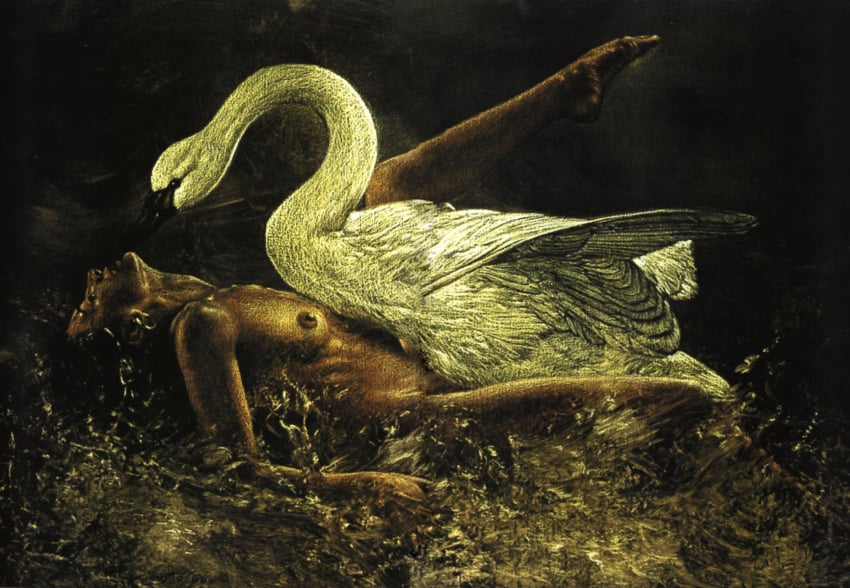 art avian bird breasts deity european_mythology fine_art greek_mythology leda leda_and_the_swan leg_up missionary missionary_position mythology nipples nude_female public_domain swan tagme zoophilia